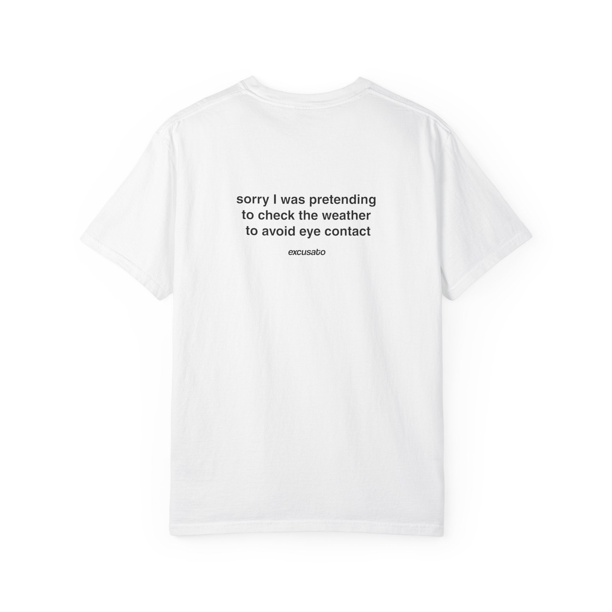 social avoidance tee