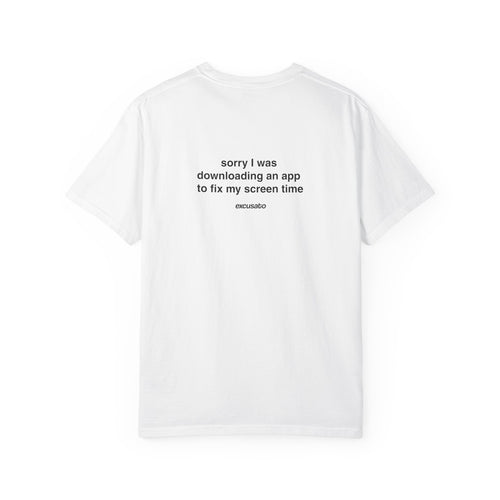 just one more app tee